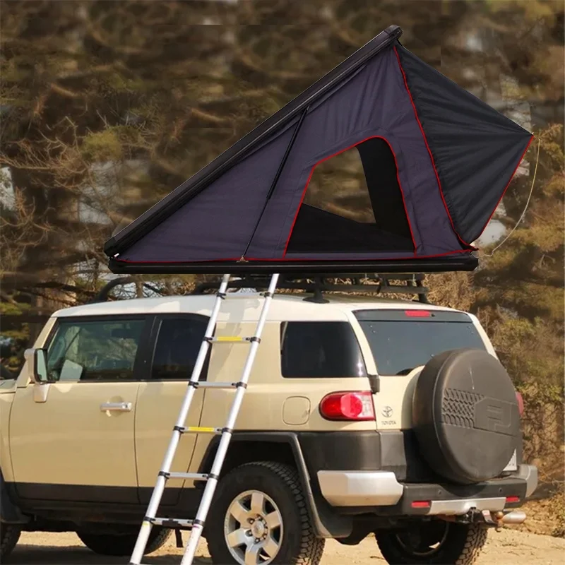 Triangle Aluminum Hard Shell Roof Top Tent