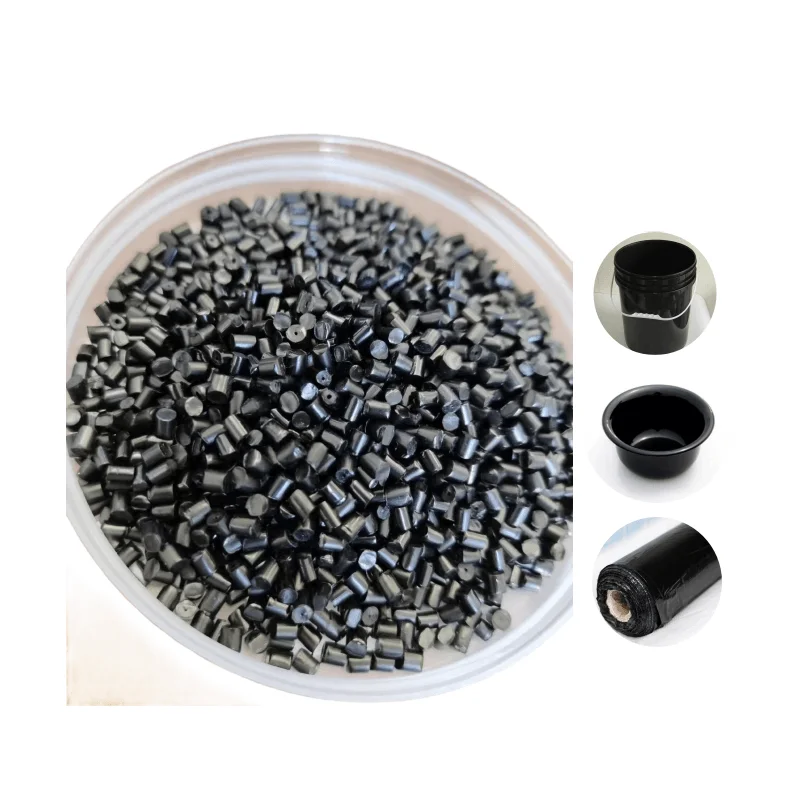 High quality free sample Plastic pellets abs black masterbatch 200 litre blue plastic drum