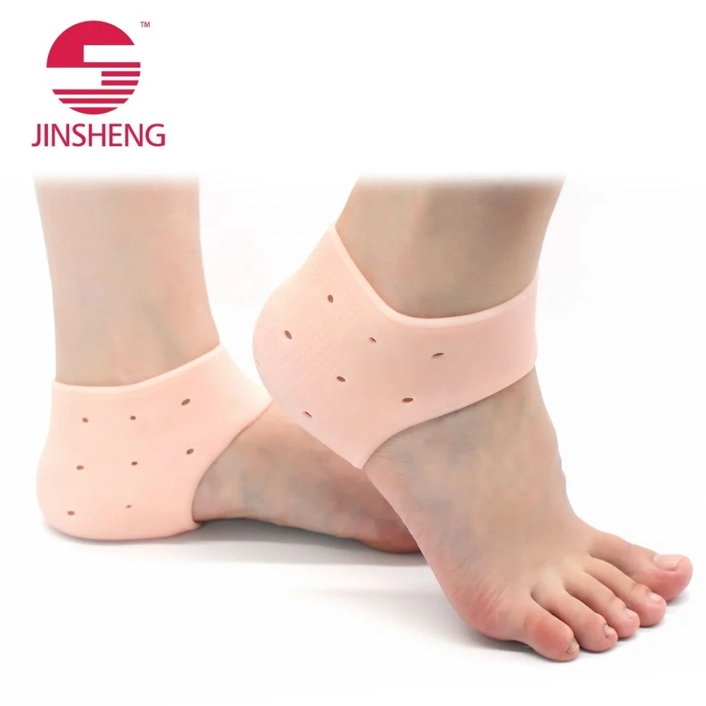 Hot Selling Heel Cups Heel Pads  Great for Pain, Dry Cracked Heels gel insoles for shoes