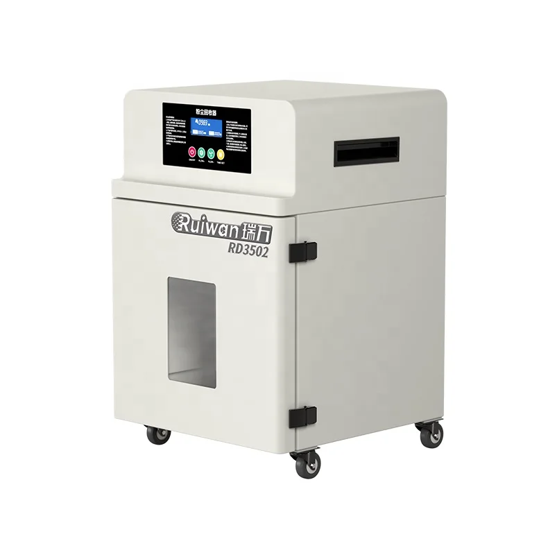 Ruiwan Industrial Portable Cyclone Dust And Smoke Extractor Dust Collector For Laser Cutting CNC Router Grinding Machine
