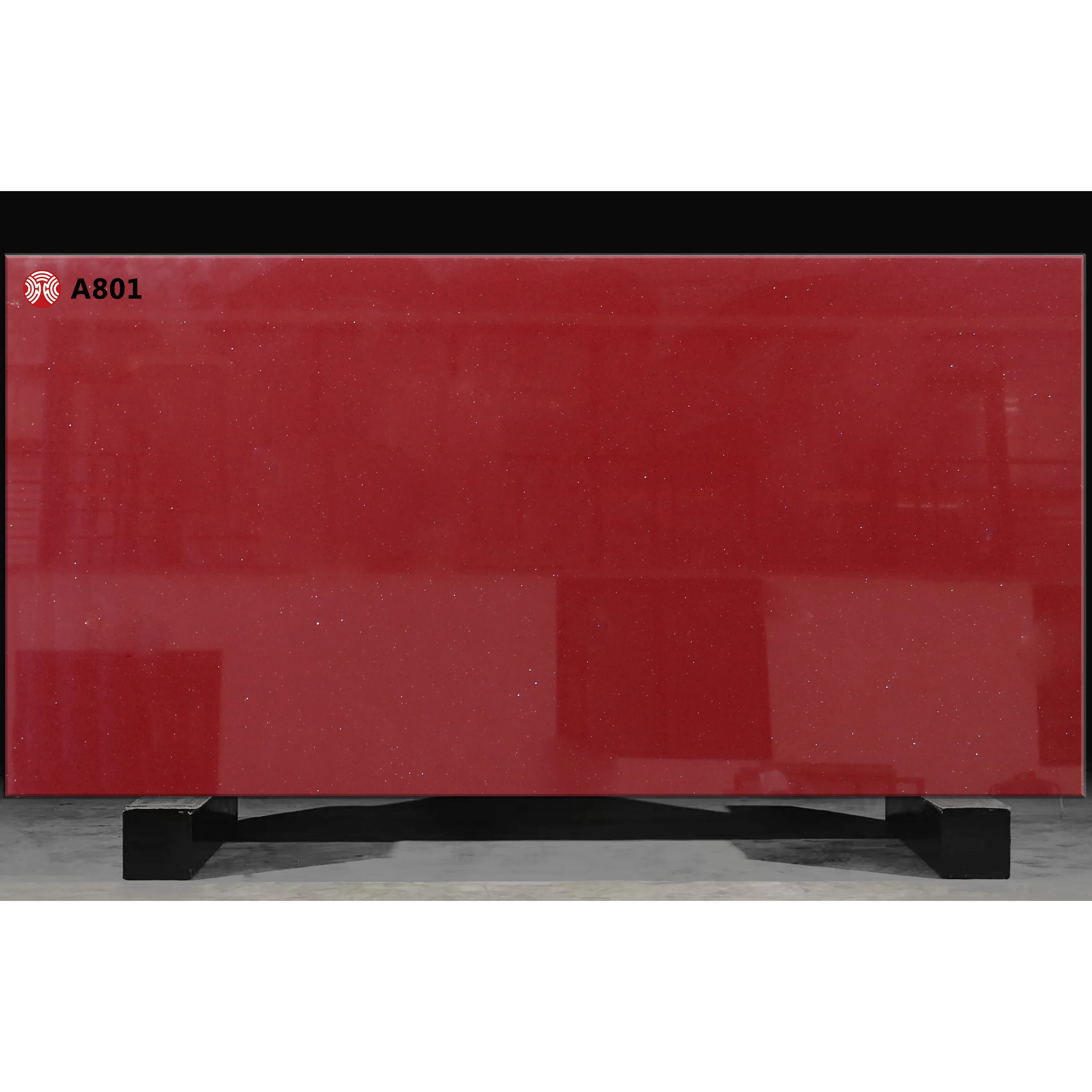 Good Quality red ruby Sparkling quartz crystal quartz stones With Good Price polished quartz stone counter top