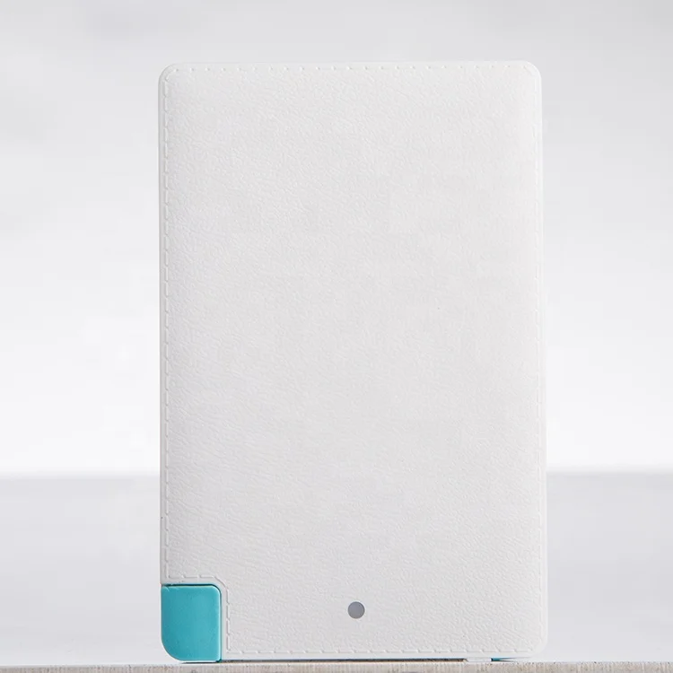 
Slimest Power Bank 2500mAh, Portable External Battery for Mobile Phone 