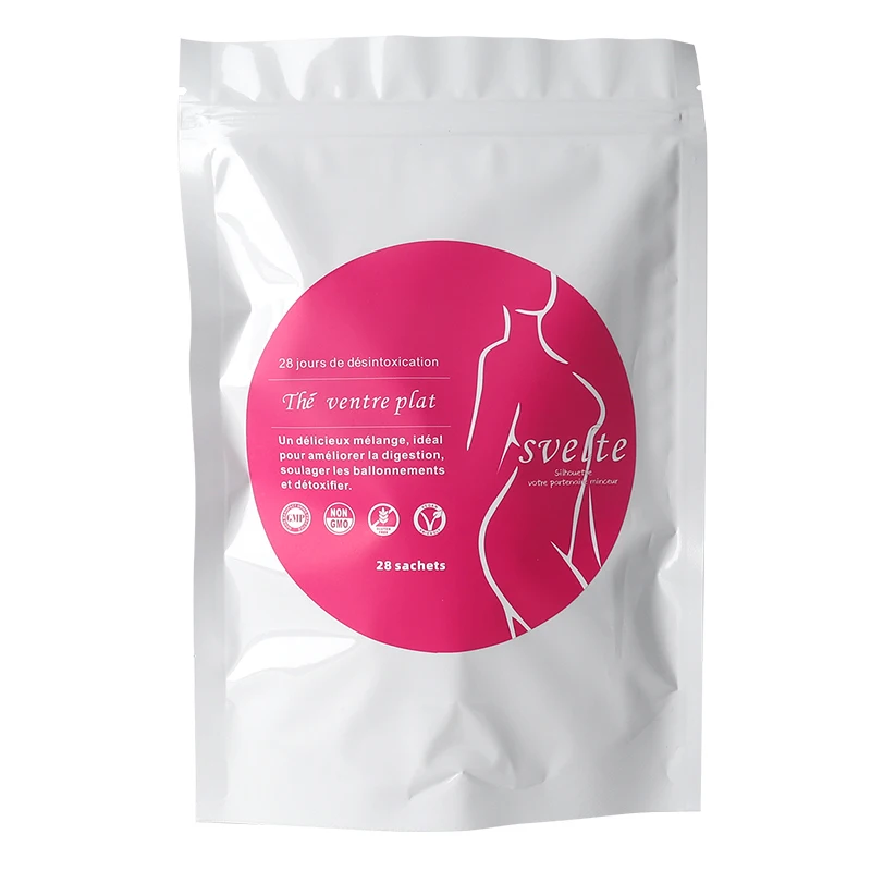 Мгновенный плоский чай для живота для женщин, Детокс для тела, травяной чай для похудения и потери веса
