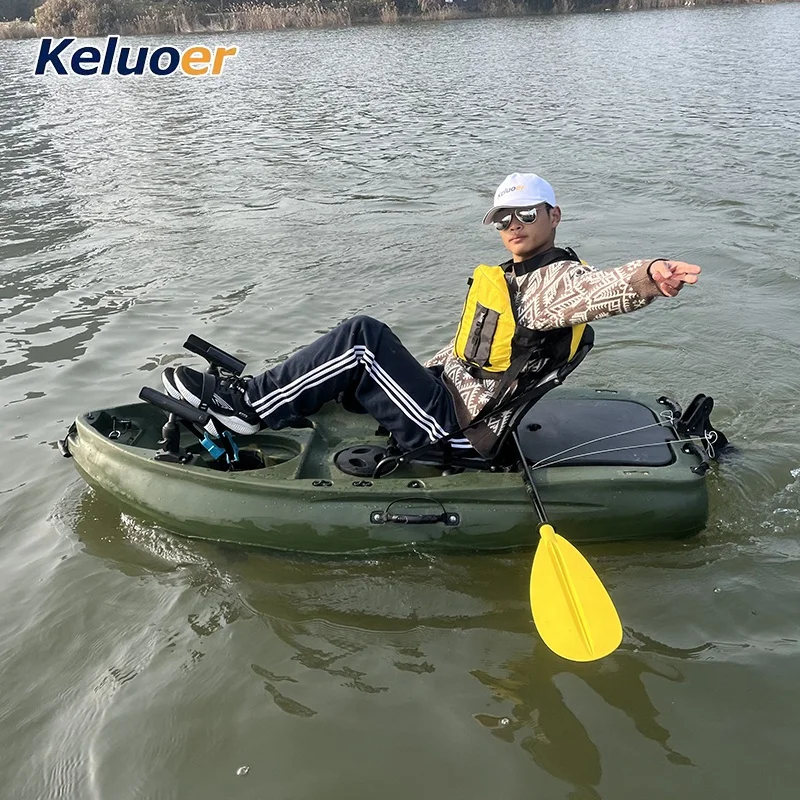 12FT Одиночная наружная камуфляжная педаль для рыбалки морской Орел каяк лодка продажи
