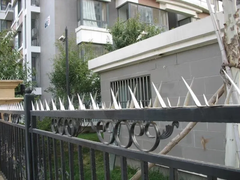 Fence Top Wall Anti Climb Steel Cat Bird Deterrent Spikes Strips