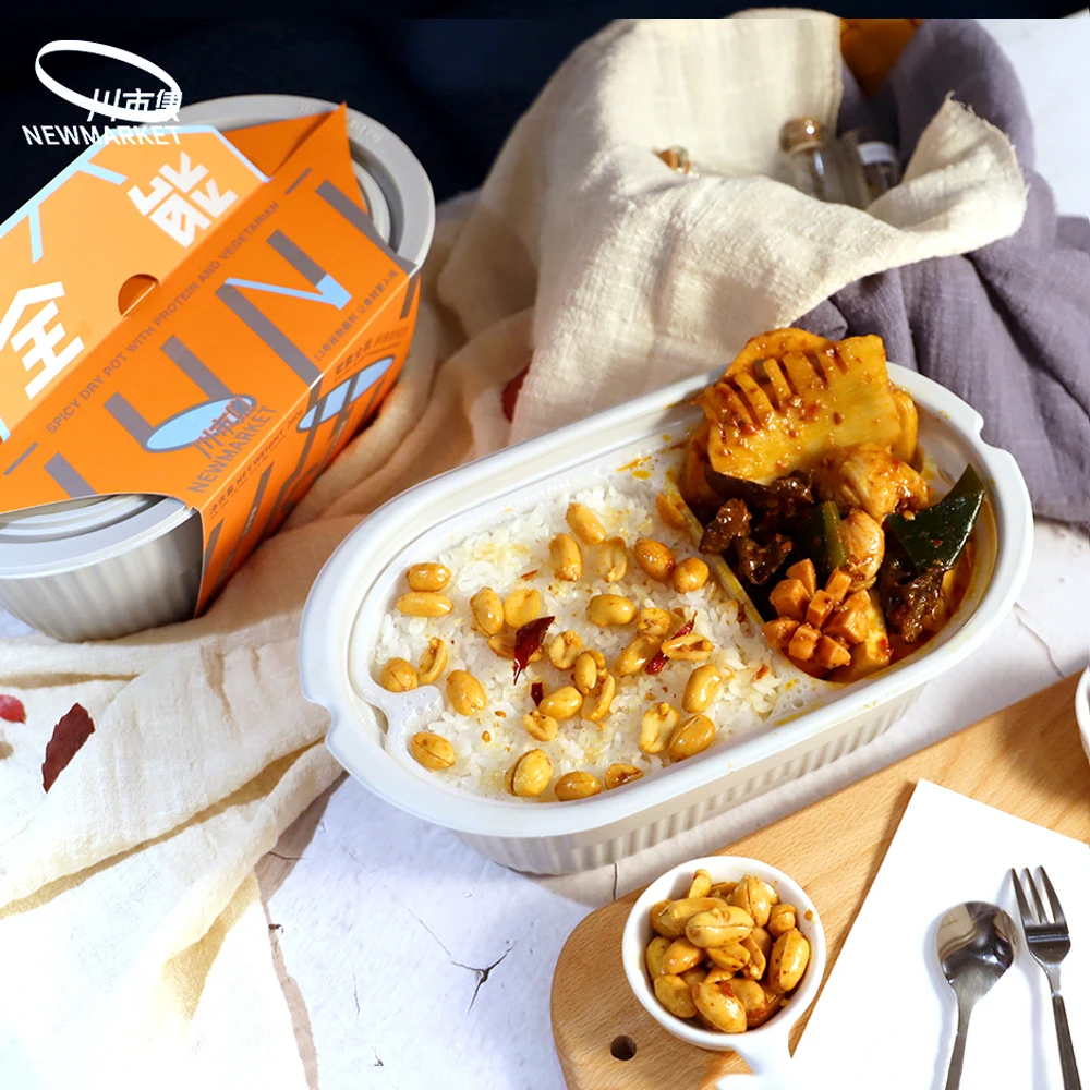 
Wholesale Packing Food Exclusive Formula Popular in China Self Heating Rice Box 