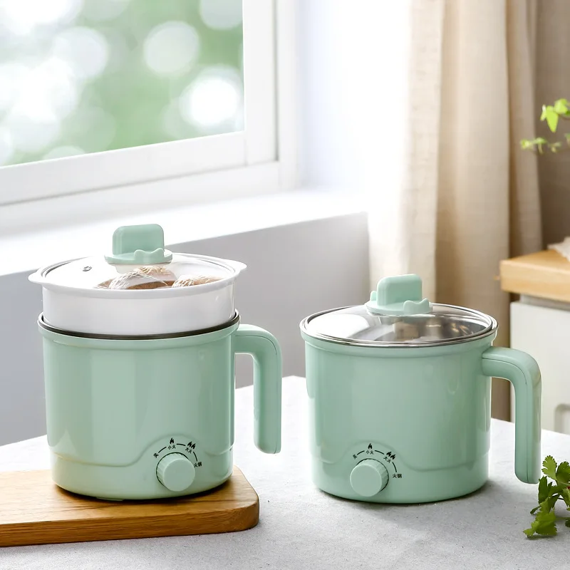 1.8L Household Small Multifunctional Cooker Electric Cooking Pot Mini Electric Frying Pan Cooker