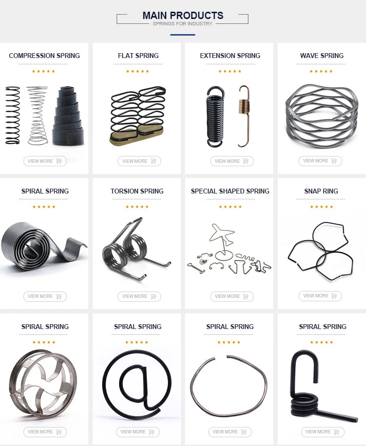 High Quality Long Duration Time Stainless Steel Extension Springs