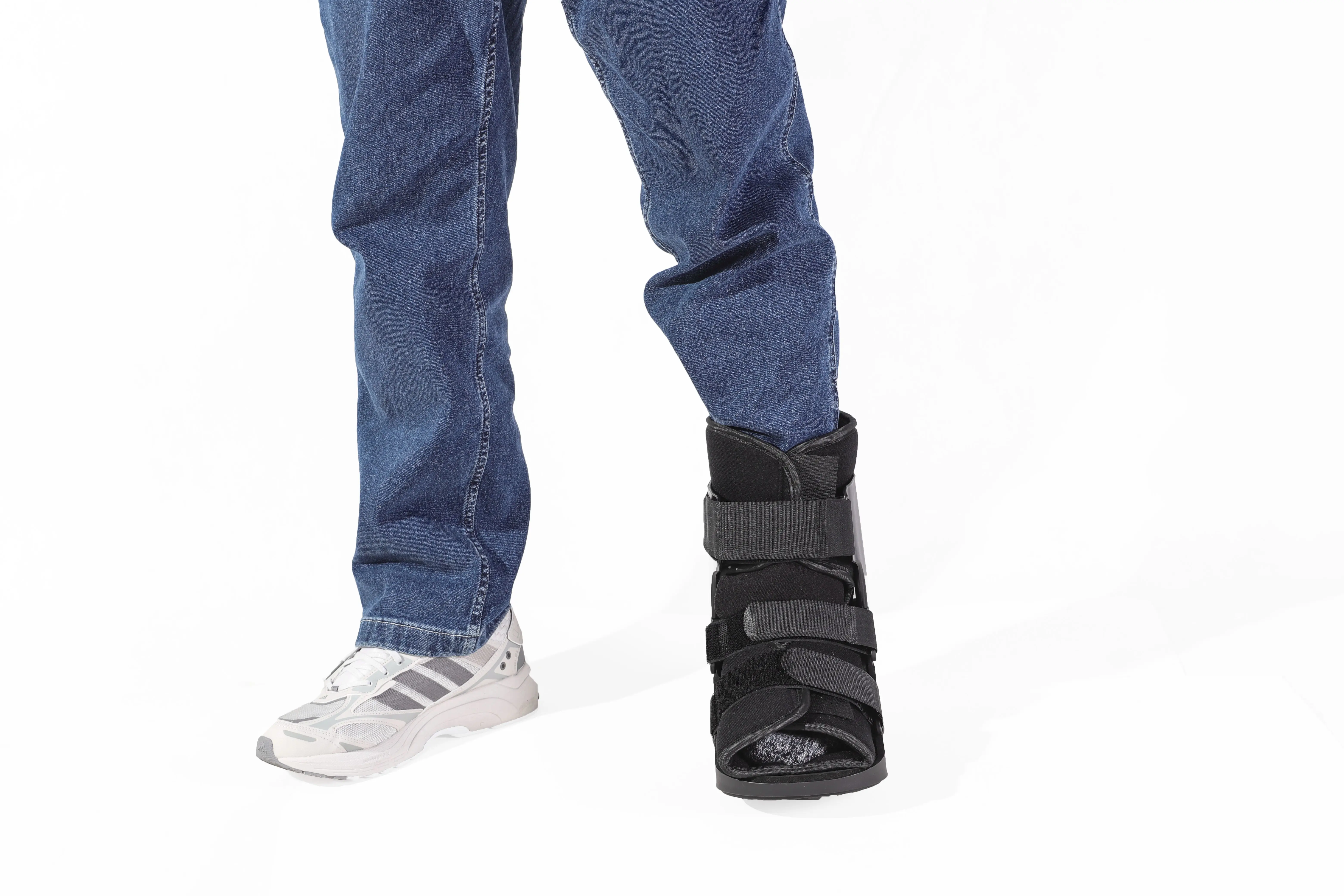 Short Black Fracture Ankle Support without airbag Walker Boot