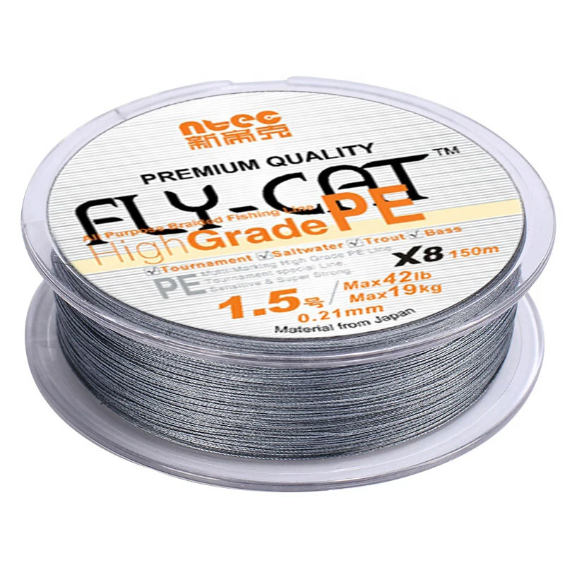 4 Weaves UHMWPE Braided Jigging Fishing Line