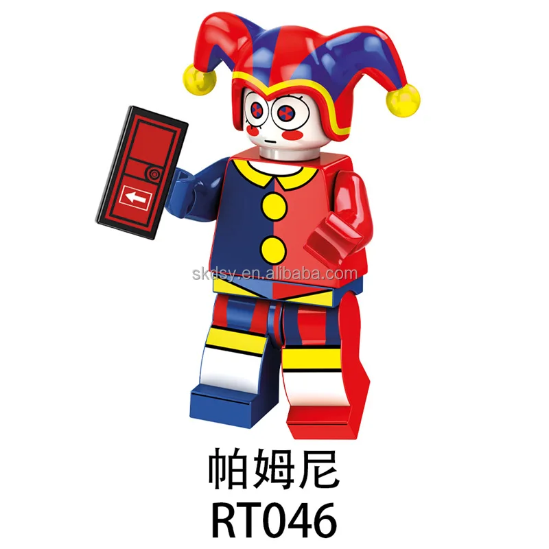 2024 Hot Selling New Kafumo Assembly Building Blocks Set RT046-053 Magical Digital Circus Joker Plastic Model Toys for Children