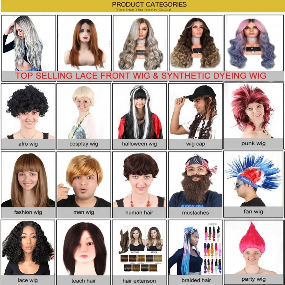 Professional Hair Wig Making Sewing Machine Short Synthetic Hair Human Hair Lace Front Wigs Afro Kinky Curly 14 Inch 1 Pcs 3days