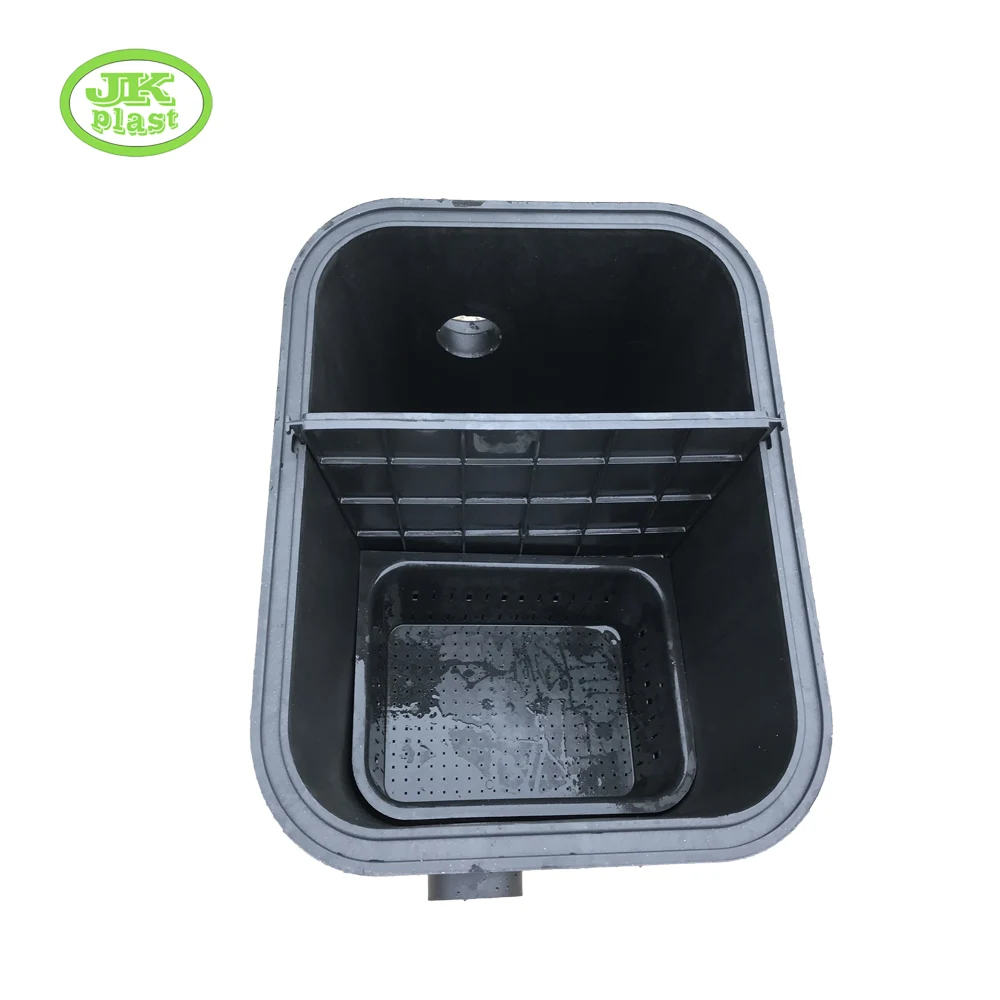 Grease trap buried plastic sewage settling oil-water separator catering kitchen oil filter small commercial