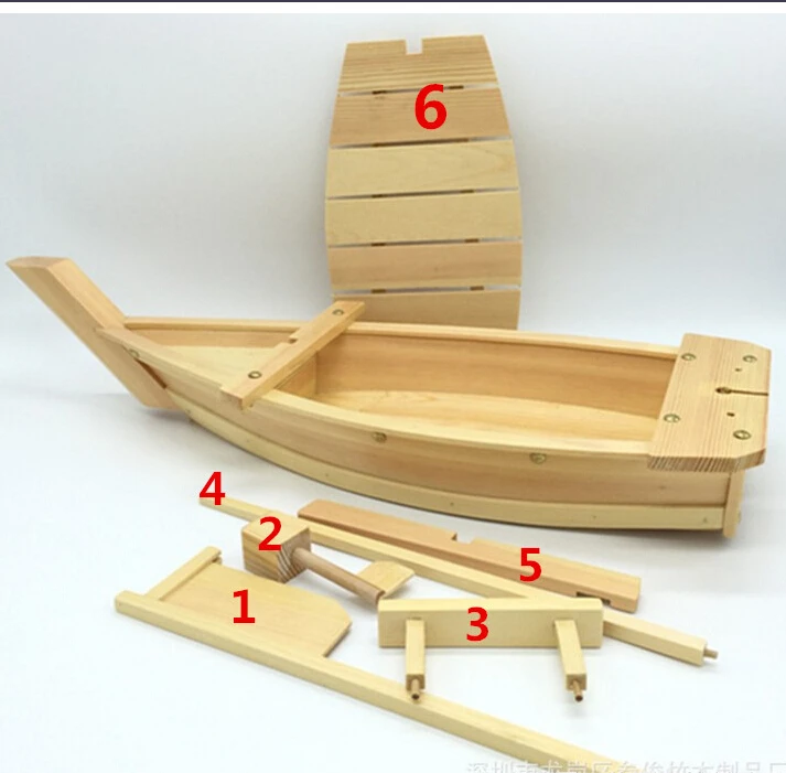 Самая дешевая элегантная бамбуковая лодка для суши