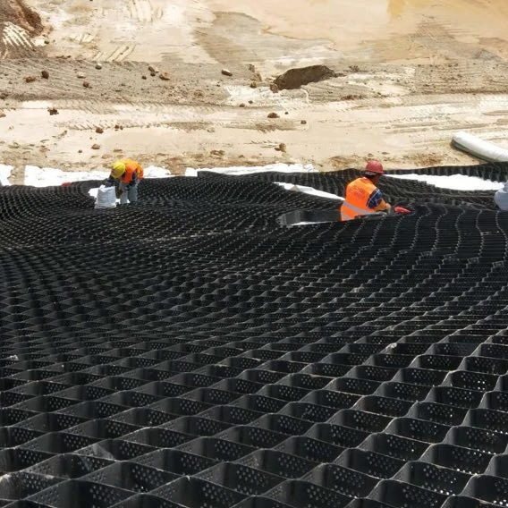 grass paver plastic hdpe road  manufacturer grid  plastic gravel stabilizer geocell