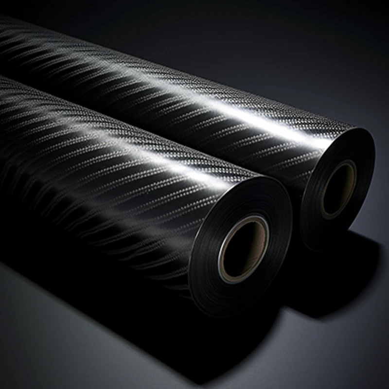 Source factory Auto carbon fiber car wrap vinyl film 3D carbon black(no channel) vinyl car wrap roll for car body protection