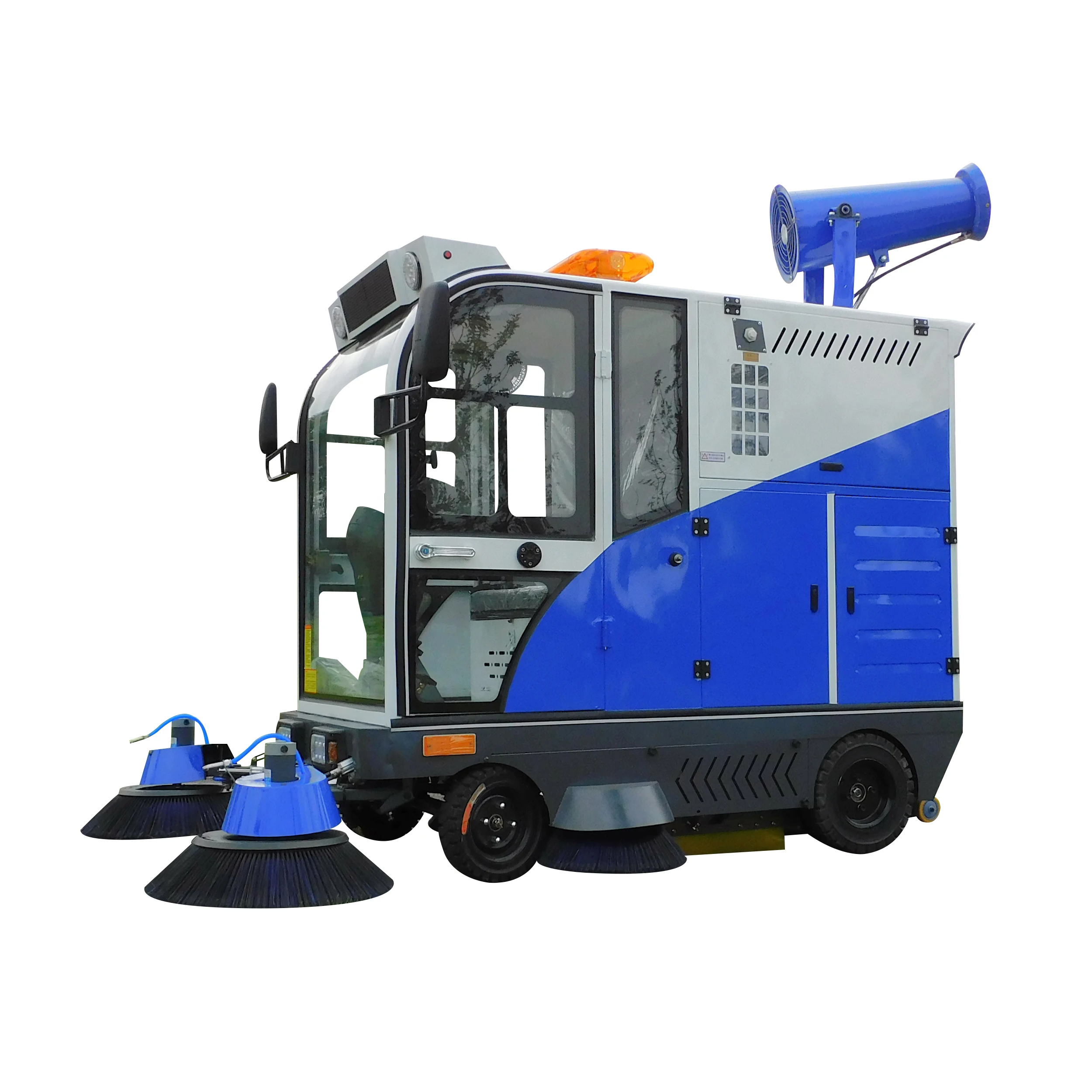 Electric Ride On Road Street Sweeper Industrial Floor Sweeper Cleaning Equipment