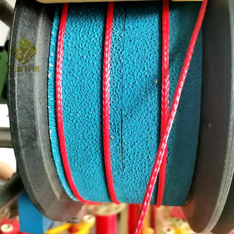 3mm 12strand glass rubber dividing rope wear-resistant&cut-resistant UHMWPE high-strength braided rope dyneemas Paragliding Line