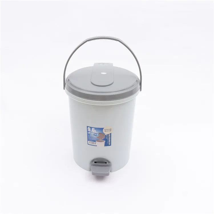 
AOY LJT-158/LJT-159 small size plastic dustbin, Portable foot pedal apartment/toilet dustbin 