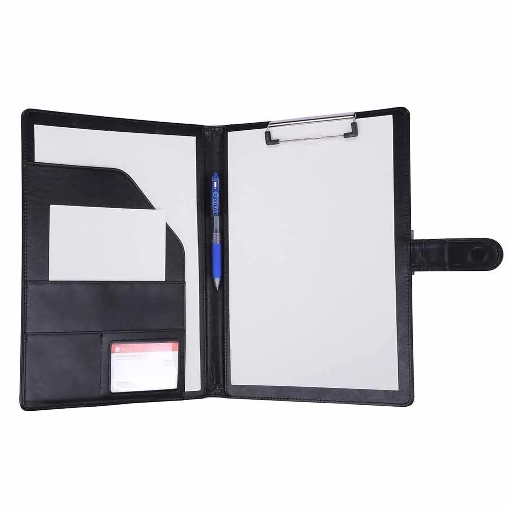 Wholesale Leather A4 Size Business School Office Conference Signature Padfolio Clipboard Folders Portfolio