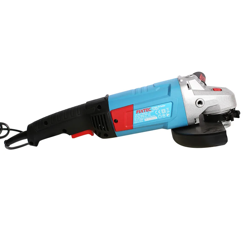FIXTEC 1800W Angle Grinder with Side Handle 150mm Disc Grinding Cut Machine
