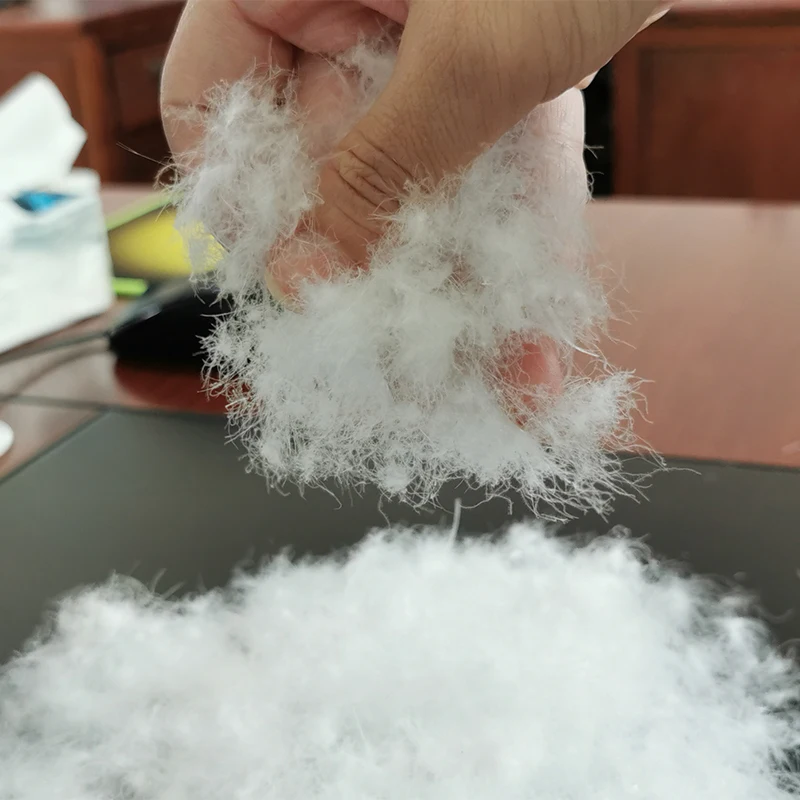 Hot Selling Puredown 80% White Goose Duck Down Feather for Queen Size Pillows