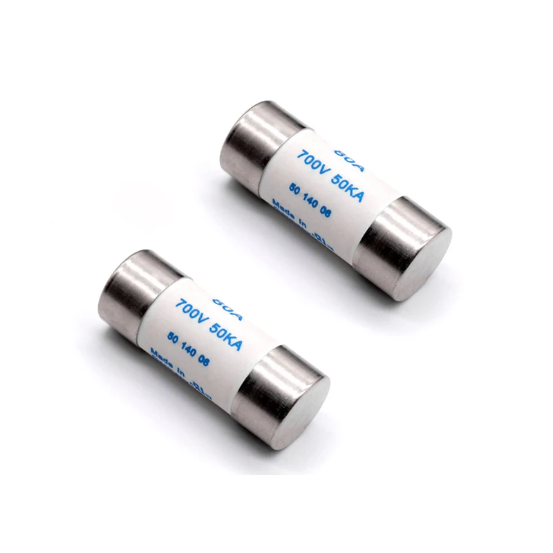 22x58mm 4A 6A 8A 10A 12A 16A 20A 25A 32A 40A 50A 63A 80A 100A 125A Ceramic High Voltage Solar Fuse