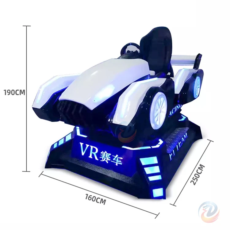 Gaming Chair Racing Simulator New Technology Vr Car Racing Game Machine 9d Vr Car Driving Simulator
