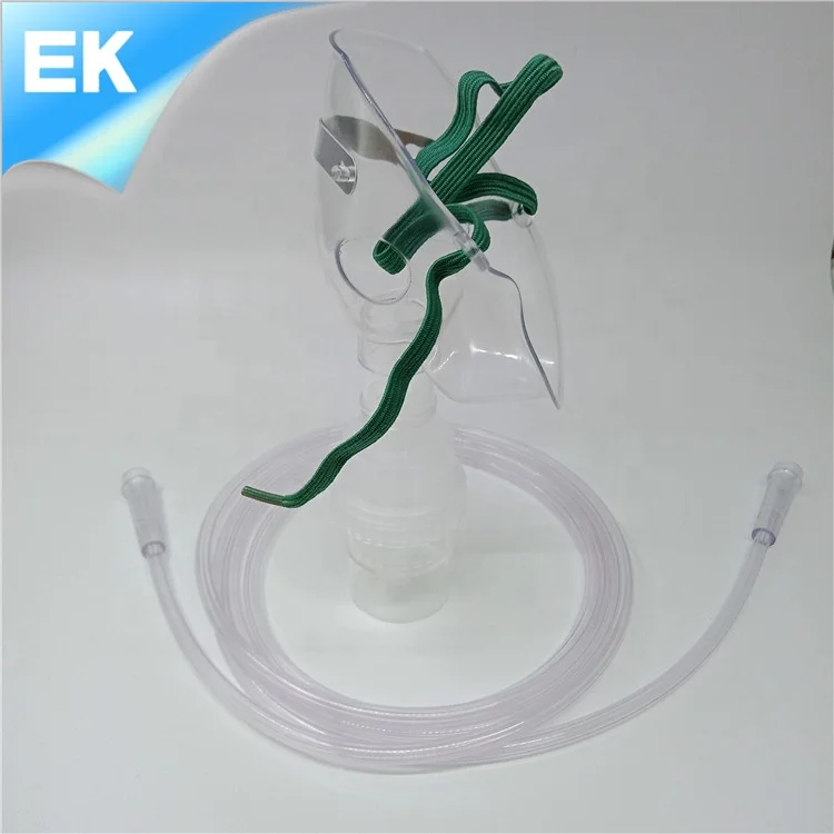 Медицинская ПВХ носовая небулайзер кислородная маска