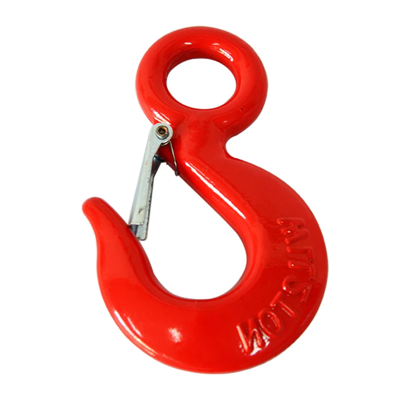 320AAmerican style hook lifting ring thin steel bar wide mouth American style cargo hook