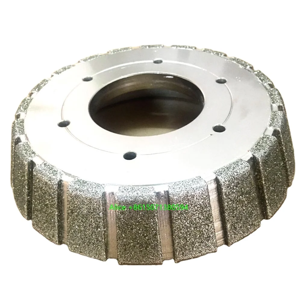 200 mm 160 mm    factory direct diamond chamfering  wheel brake lining for motorcycle brake disc grinding machine