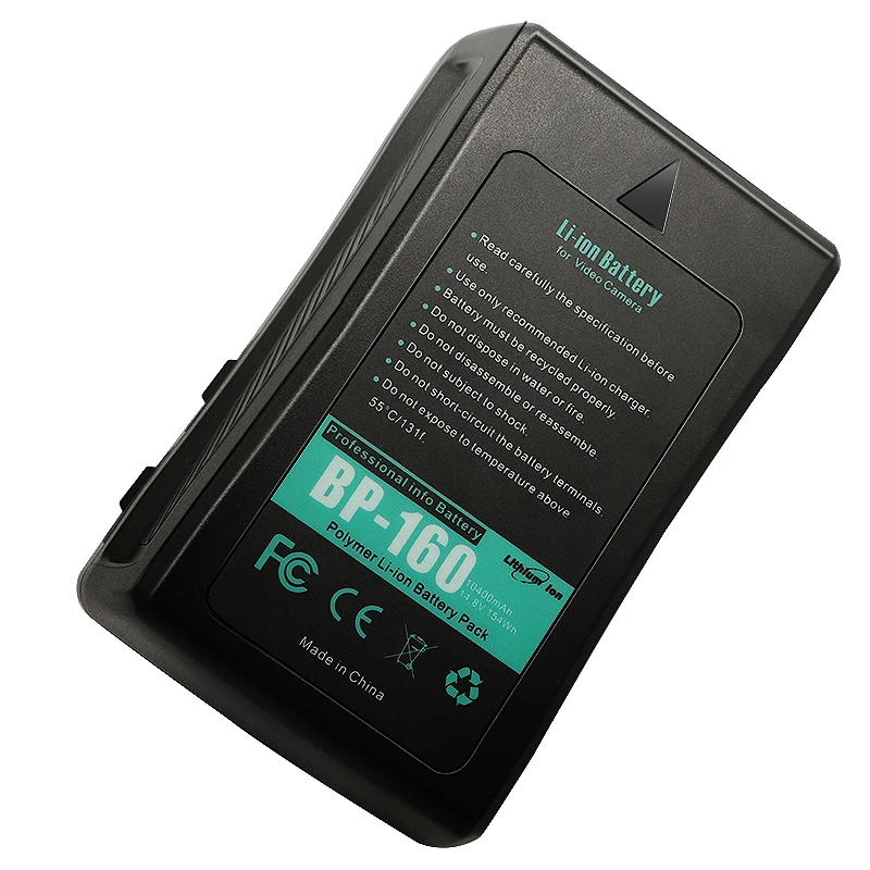 14,8 V BP-160Wh BP160W BP160 v-образное крепление пластина аккумуляторной батареи с v-образным крепежом для светодиодная фотолампа видеокамера для камеры Sony BP батарея