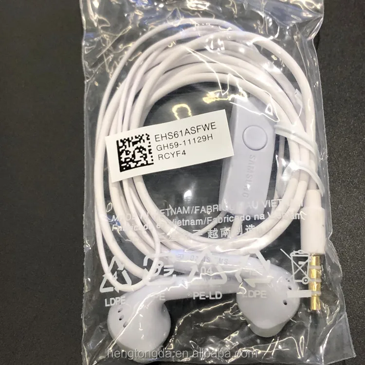 Original hot sale Good quality YS EHS61ASFWE YJ handsfree Wire earphone headset for Samsung 5830 C550 Android Mobile Universal