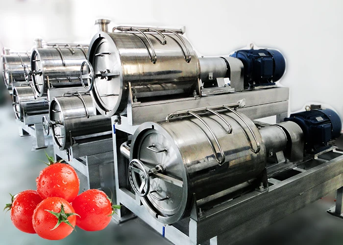 Tomato sauce production line full set paste making machine production line tomato processing