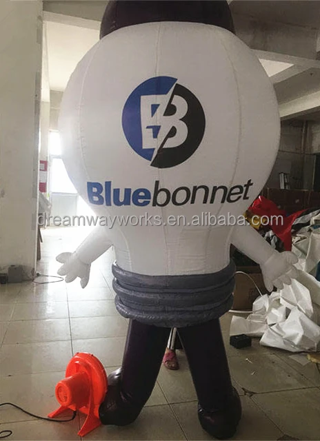 inflatable mascot costume