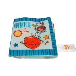 FY Customized 3D 2D Clothes Book Cloth Book For Kids Baby Cloth Book
