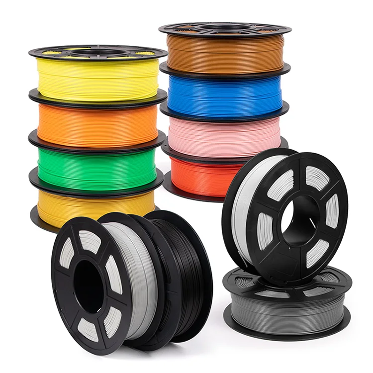 Strong toughness and fast printing speed SANMATE pla+ filament 1.75mm 1kg filament pla+ 3d printer filament with multi colors