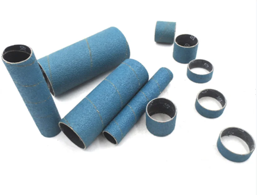 Sanding Drum for Polishing Abrasive Tools Surface Grinding Blue Zirconia Polishing Wheel