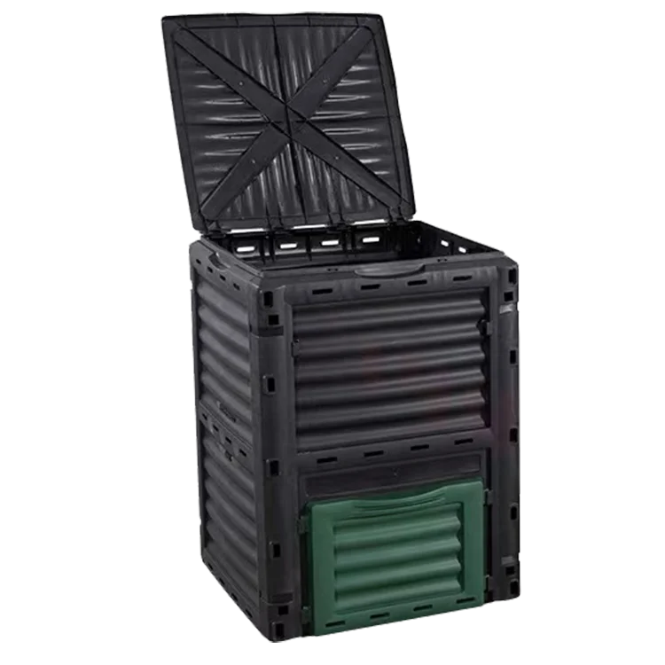 Wholesale Eco-friendly Durable 300L Garden Tools Plastic Industrial Food Waste Compost Bin Fertilizer Organic Worm