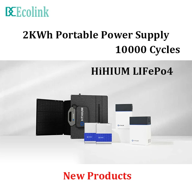 Hithium All In One 2Kwh 5Kwh 10Kwh Power Wall 51.2V 100Ah 48V 200Ah Lifepo4 Balcony Solar Energy Storage Battery