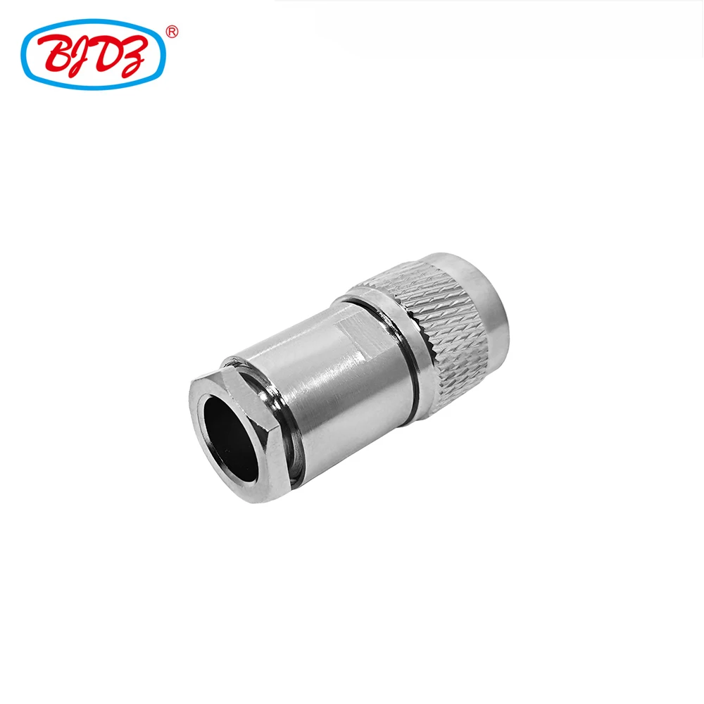 Factory supply RF n male plug clamp solderless lmr400 cable coaxial non solder welding rf connector Converter in stock ROHS