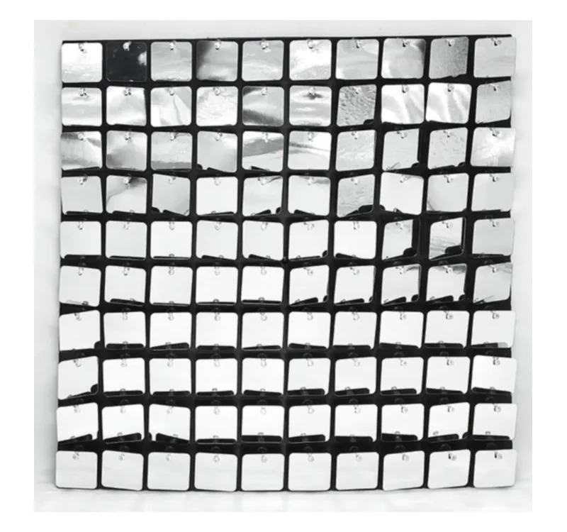 Wall Sequin Glitter Decorative Wall Sequin Advertising Panel For Signage Billboard Stage