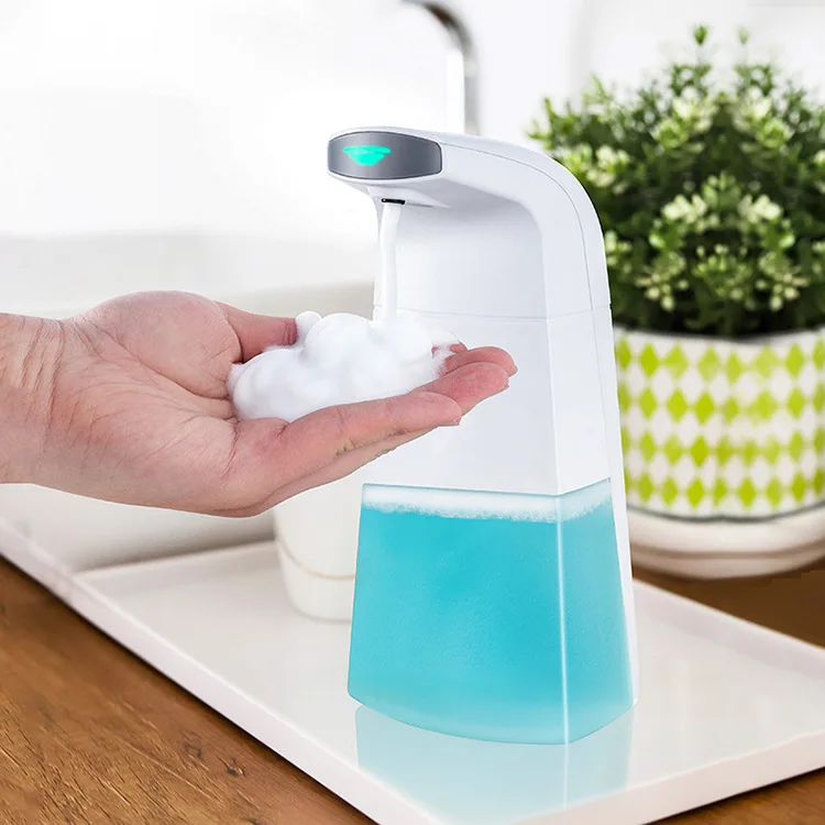 2022 Automatic Foam Soap Dispenser Touchless Hand Wash Washer Infrared Sensing Intelligent Induction Foam Liquid Soap Dispenser