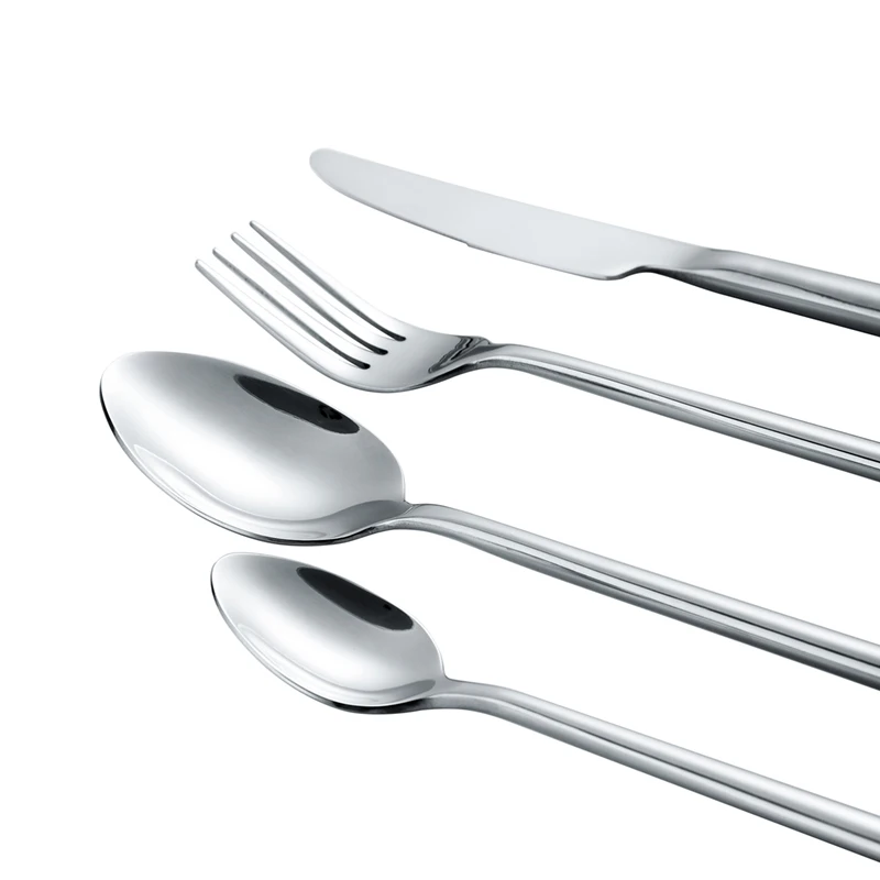 24 piece luxury forks and spoons flatware set 72 pcs 84 pcs cutlery set black