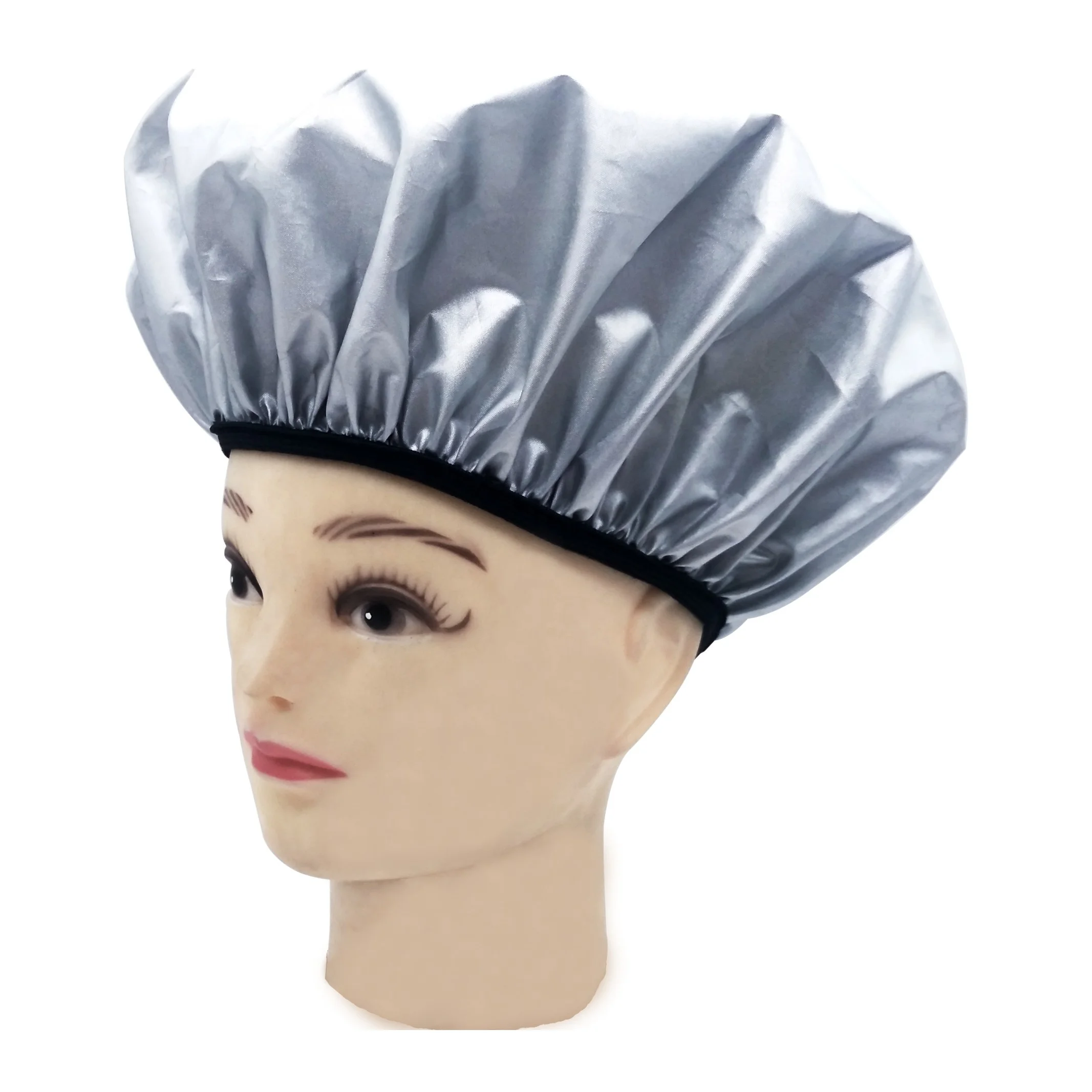 Shower Cap for Long Hair Bathroom Products Portable Recycled Eco Friendly Luxury for Adults Not Support Polyester 1200bags 7days