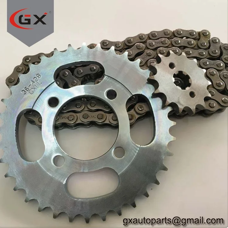 Цепная Звездочка для мотоцикла DY100 428 36T 14T A3 /1045 сталь