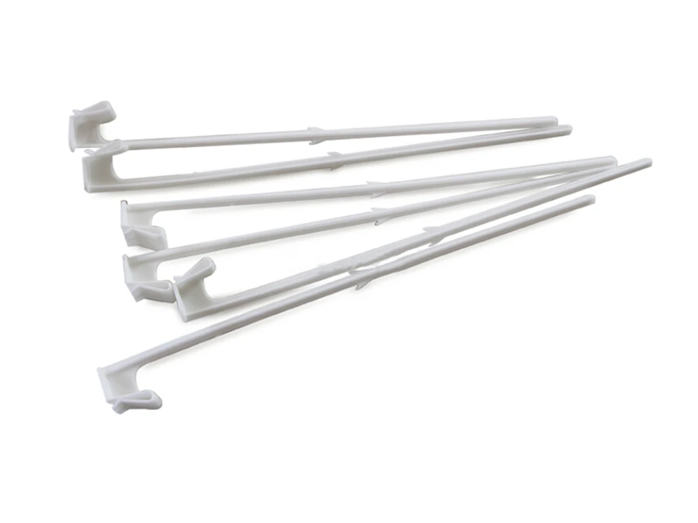100pcs/lot 43cm Clip-on Hand Waving Flagpole Plastic Polyester Truck Window Car Flag Pole