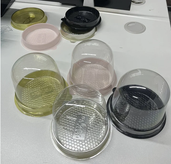 Single Cupcake Holder Plastic Individual Container for Individually Wrapped Cupcakes