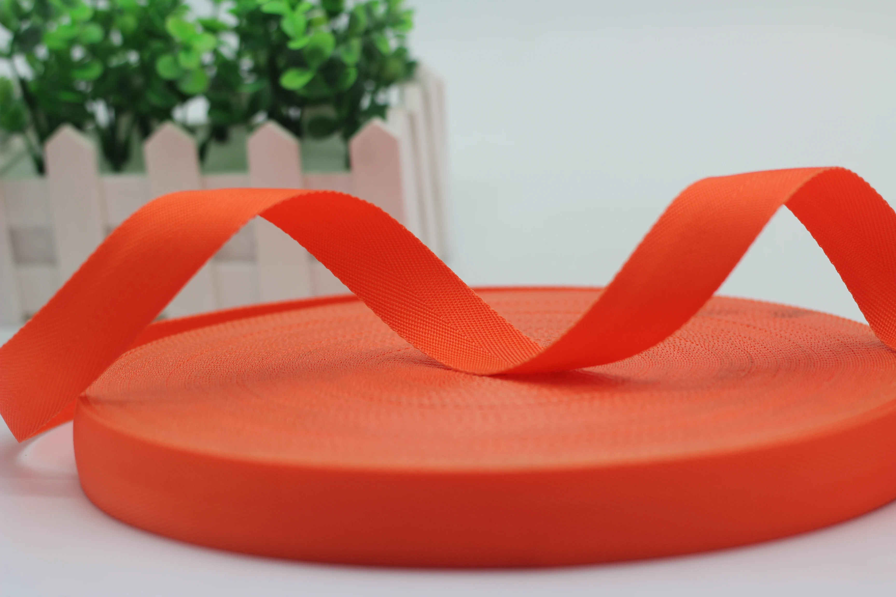 China Manufacturer supply twill weave 23mm polypropylene Webbing schoolbag Covered edge straps