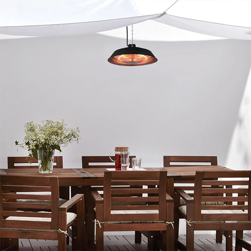 2022 New Design Super Heat Economic Ceiling Electric Patio Heater